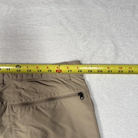 The North Face Pants Mens 36 Long Khaki Convertible Zip Off Hiking Lightweight - Picture 13 of 16